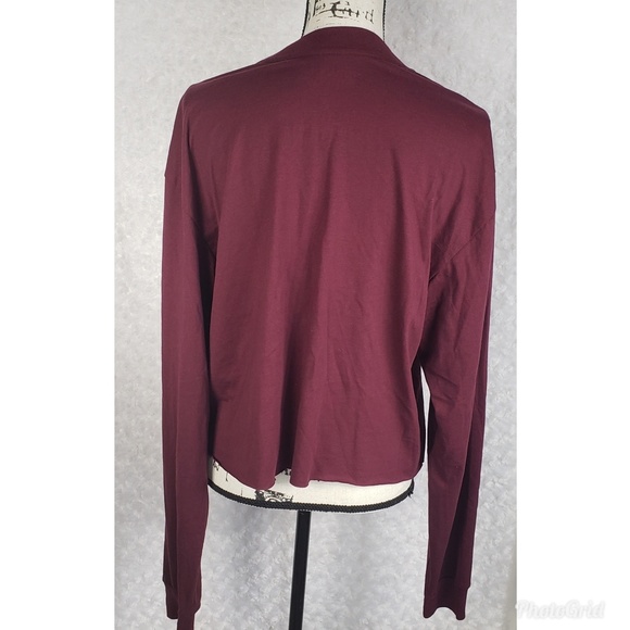 Stranger Things Wine Colored Character Print Long Sleeve Top Size XL - Picture 4 of 4